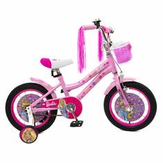 Велосипед детский 1toy Barbie, колеса 14