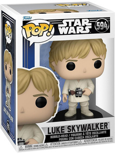Фигурка Funko POP! Звездные войны Люк Скайуокер Star Wars №594 головотряс, 11,5 см.