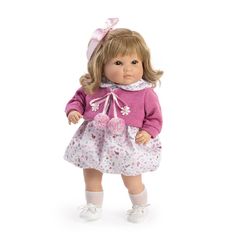 Кукла Munecas Berbesa мягконабивная 42см Sandra, 4421K