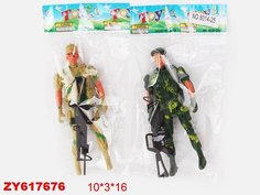 Фигурка солдата 8014-25 в пак. Китайская игрушка1