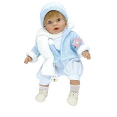 Кукла Munecas Berbesa мягконабивная 62см DULZON, 8035K