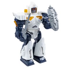 Робот ВОИНЫ МИРОВ, BONDIBOT Bondibon, свет, звук, движение, смена лица ВВ6182
