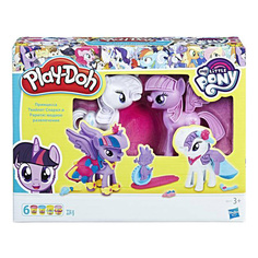 Игровой набор My little Pony Play-Doh Твайлайт и Рарити