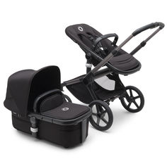 Коляска 2 в 1 Bugaboo Fox 5 Graphite, Midnight Black, Midnight Black