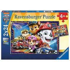 Пазл картина Ravensburger 2x24 Щенячий патруль