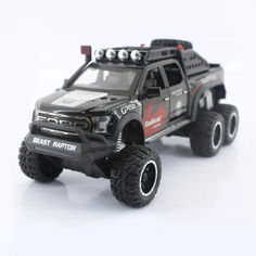 Машинка внедорожник Ford Raptor f150, черная No Brand