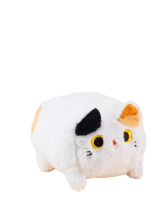 Мягкая игрушка Котокуб Квадратный кот белый Plush Story
