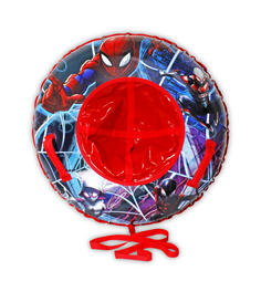 Тюбинг - надувные сани Marvel Человек-Паук автокамера, глянцевый пвх 500 гр/кв.м., 120 см