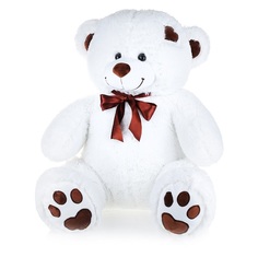 Мягкая игрушка BELAITOYS Медведь Тони 110 см, белый МТ/60/31