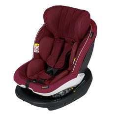 Автокресло 0+/1 BeSafe iZi Modular X1 i-Size Burgundy Melange 11008691 + База 569500