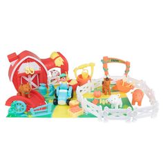 Игровой набор Berenguer JC TOYS Ферма с животными 81499