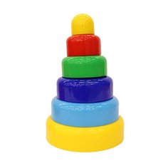 Пирамидка 22см. 6дет /Новокузнецк/ Фабрика детской игрушки