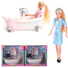Кукла 8444 Ванная комната Defa Lucy