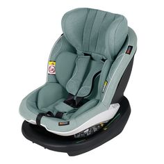 Автокресло 0+/1 BeSafe iZi Modular X1 i-Size Sea Green Melange 11008691 + База 569500