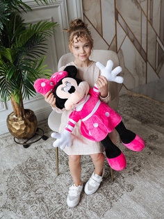 Мягкая игрушка Sun Toys, Минни маус, розовый, 120 см