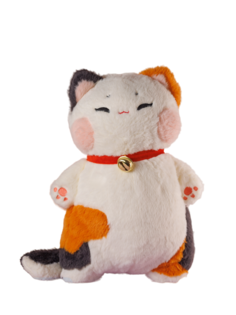 Плюшевая игрушка Plush Story мягкая Кот с колокольчиком аниме