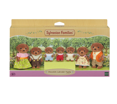 Набор Семейство Шоколадных лабрадоров Sylvanian Families 5730