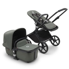 Коляска 2 в 1 Bugaboo Fox Cub complete BLACK, FOREST GREEN-FOREST GREEN 100175049