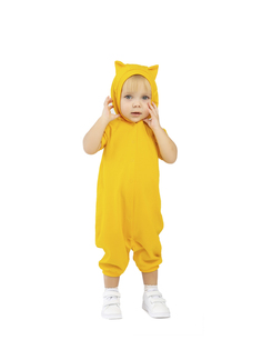 Песочник детский Желтый кот 113к, желтый, размер 80