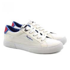 Кеды Pepe Jeans London KENTON BASIC BOY SS21 PBS30474 цв. белый р. 37