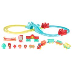 Игровой набор Berenguer JC TOYS Железная дорога с паровозиком для малышей 81503