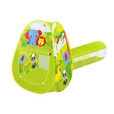 Домик игровой детский нейлоновый, с тоннелем, в сумке No Brand
