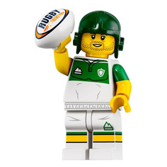 Конструктор LEGO Minifigures 71025-13 Игрок в регби, 1 шт