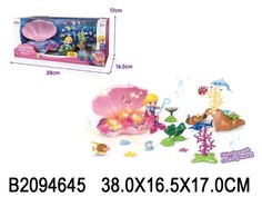Кукла 6008 Русалочкас аксесc. в кор. No Brand