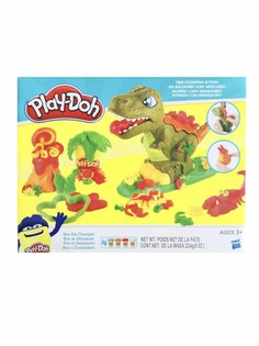Игровой набор с пластилином, Play-Doh Динозавр, пластилин мягкий воздушный, тесто No Brand