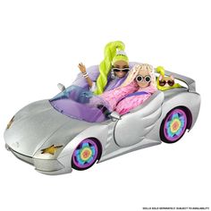 Игровой набор Barbie Extra GRN28 в розовой куртке и Машина мечты Barbie Extra HDJ47