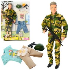 Кукла Defa Lucy Кевин военный с аксессуарами