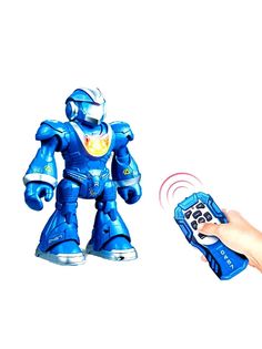 Робот Dancing Robot на пульте управления интерактивный, синий