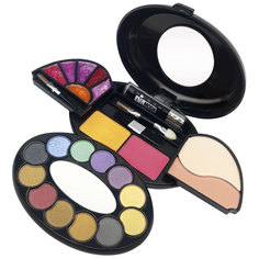 Набор детской декор. косметики Bondibon Eva Moda, BOX 14х14х3,1 см; тени для век-13шт.8,1