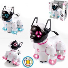 Игрушка на батарейках 8201 Пес Тима, свет, звук, в коробке No Brand