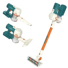 Пылесос беспроводной детский MSN Toys с двумя насадками для разного вида уборки, 525-20A