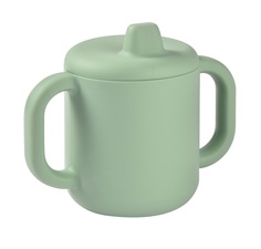 Поильник Beaba силиконовый / TASSE DAPPRENT SILIC S GREEN 913544