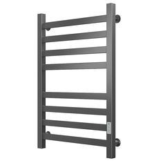 Полотенцесушитель электрический профильный Маргроид BAU В81/10 Gun Grey 50х80