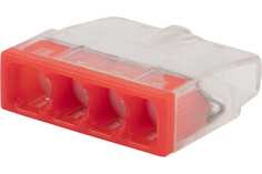 Экспресс-клемма строительно-монтажная СМК 2273-244 4-проводная 0.5-2.5кв.мм с пастой (уп.1 DKC