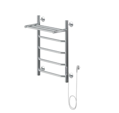 Aquanet Полотенцесушитель электрический Aquanet Fiona 60х40 Тэн R с полкой