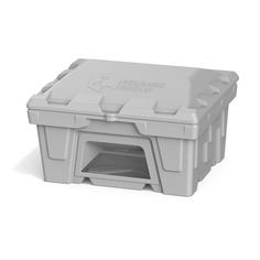 Ящик с крышкой и дозатором Polimer Group FB22506 цвет серый 250 л