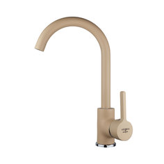 Смеситель для кухни MELODIA Ostessa Beige высокий излив MDV35116_bg