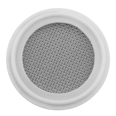 Кламп-прокладка термостойкая фланцевая CLAMP SSTC-TFN51 2 дюйма с фильтром из нержавейки Santrade