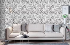 Обои виниловые на флизелине Палитра SIMPLE Floristika SP71837-22. 10,05*1,06м