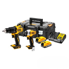 DeWalt Бесщеточная дрель-шуруповерт и винтаверт DeWalt DCK2062E2T-QW 18v XR Powerstack 2