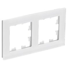 Рамка Schneider Electric Atlas Design Nature ATN360102 белый 2-постовая универсальная