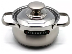 Silampos кастрюля 2.8 л. 20 см Venice satin No Brand