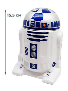 Кружка Звездные войны дроид R2-D2 р2д2 Star Wars керамика 300 мл