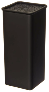 Подставка для ножей SATOSHI 838-018 квадратная черная No Brand