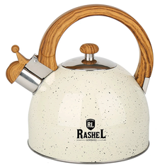 Чайник RASHEL из нержавеющей стали 3 л со свистком М-7190