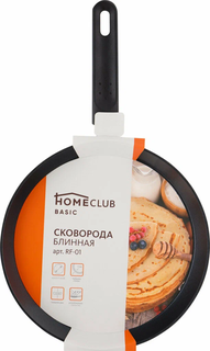 Сковорода для блинов Home Club Promo 24 см черный